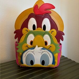 Three Caballeros Loungefly Backpack